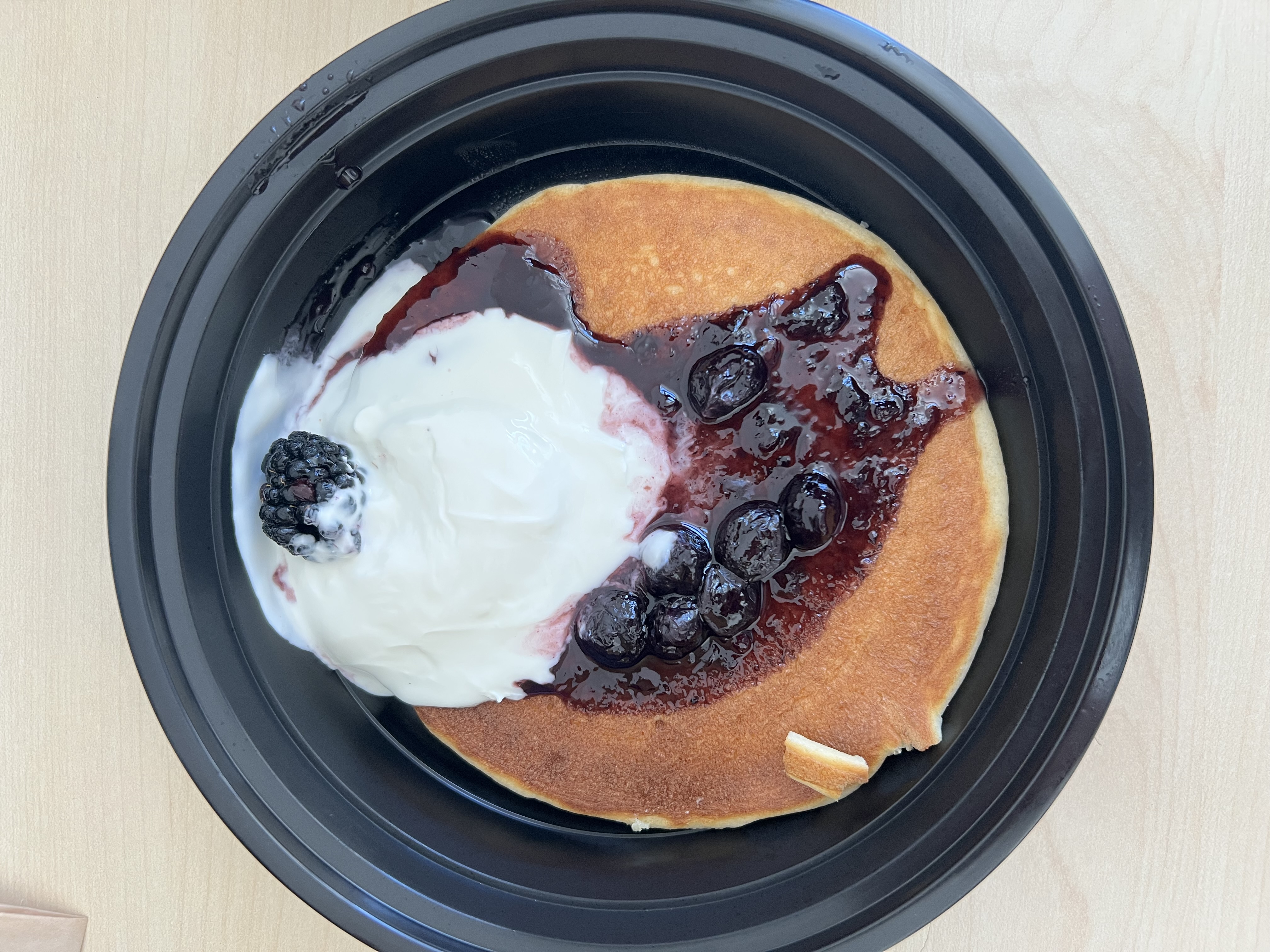 Side Greek Yogurt Pancake